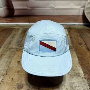 Ciele Athletics x Tracksmith Go running Cap 'Chicago' in Light Blue